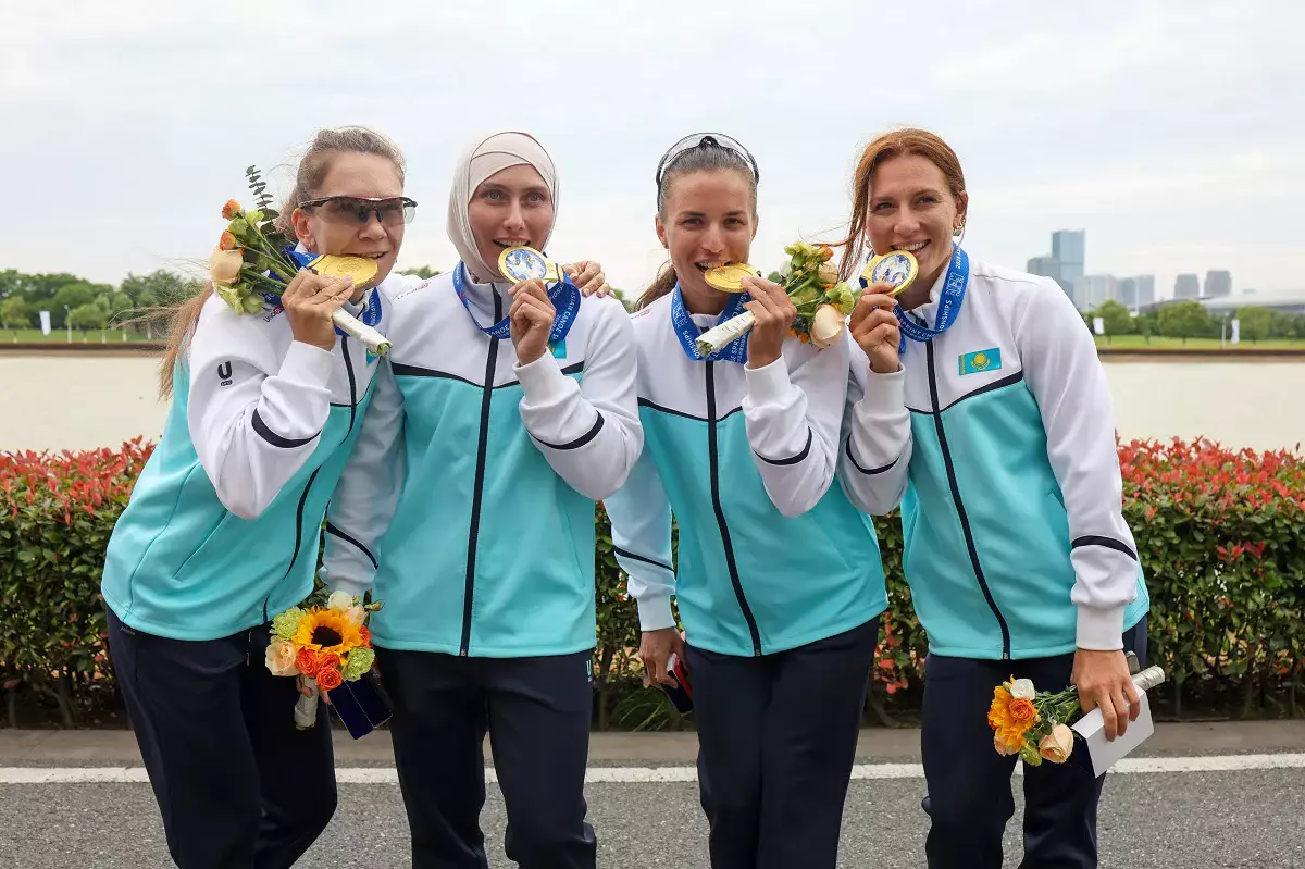 Байдарка мен каноэде ескек есу: Қазақстан Азия чемпионатын 4 алтын медальмен аяқтады