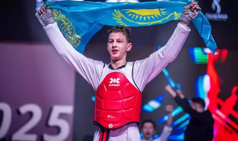 Казахстан завоевал золото на ЧМ по таеквондо