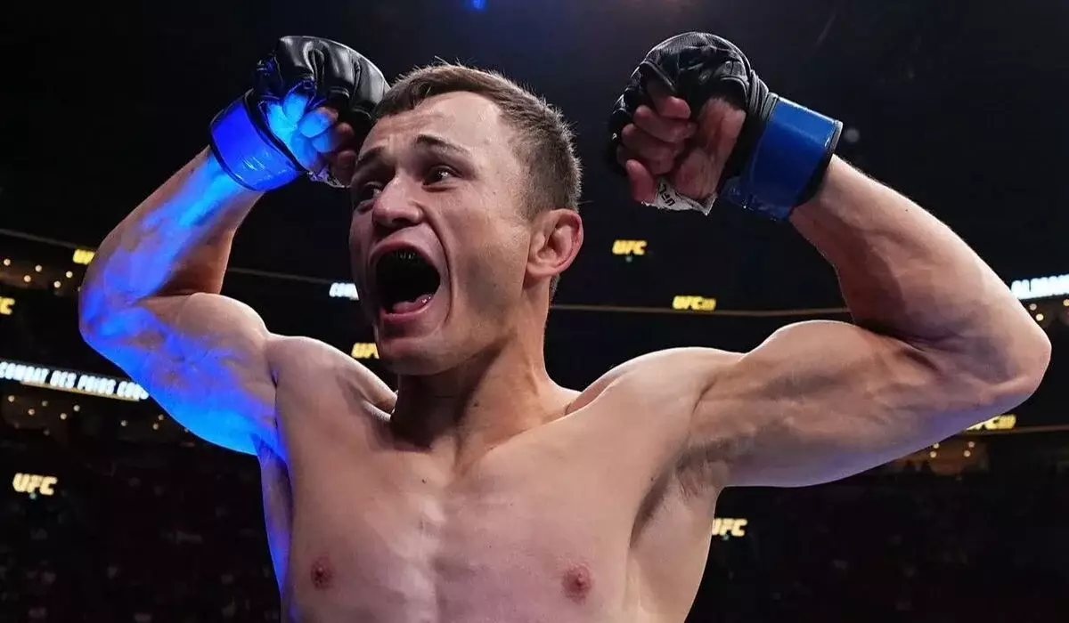 Эксперты отметили особенность триумфа Бекзата Алмахана в UFC