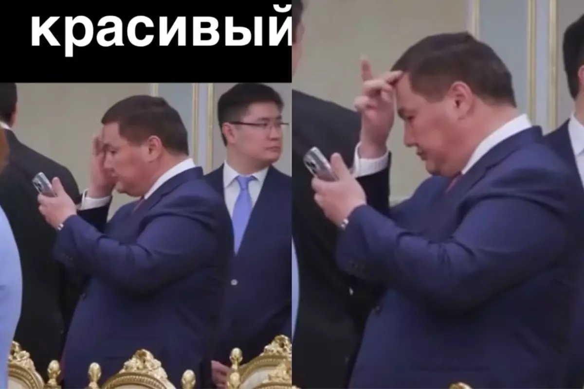 Қайта-қайта шаш түзеп, сыланған әкім: Желіде Нұрлыбек Нәлібаевтың видеосы тарады (ВИДЕО)
