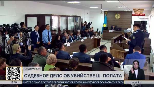 «Жедел жәрдем шақырыңдар! Тоқтатыңдар!» - Сот залында Шерзатқа қатысты тұрғындар түсірген куәгерлік видео көрсетілді (Видео)