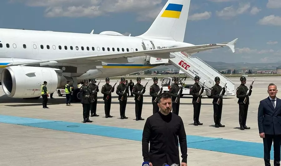 Зеленский прибыл в Анкару