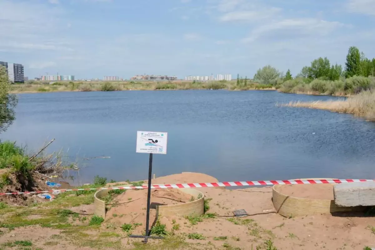Пять официальных зон для купания в Астане