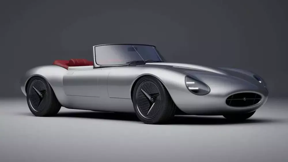 Бывший дизайнер Jaguar представил концепт рестомода E-Type. Смотрим