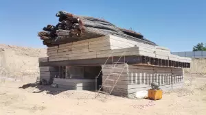 Шымкентте жаңа тұрғын үй кешені үшін қадалардың бірегей сынағы өтіп жатыр