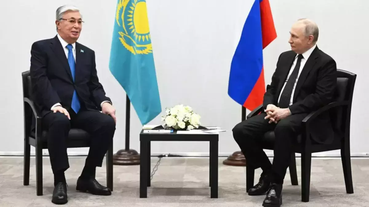 Путин поздравил Токаева с днем рождения