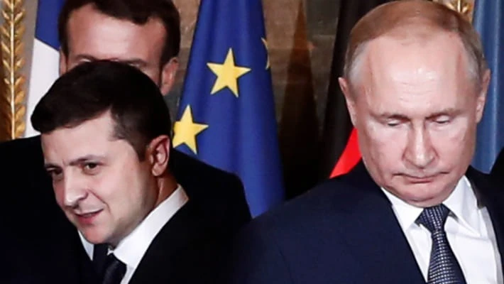 В Кремле назвали возможной встречу Путина и Зеленского