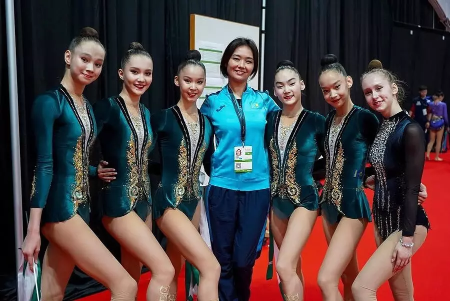 Қазақстан гимнастшылары Азия чемпионатында алтын жеңіп алды