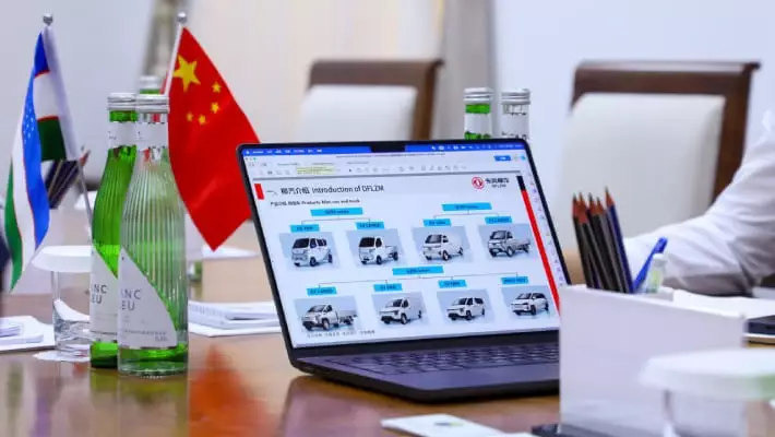 Китайская Dongfeng планирует построить автозавод в Сурхандарьинской области
