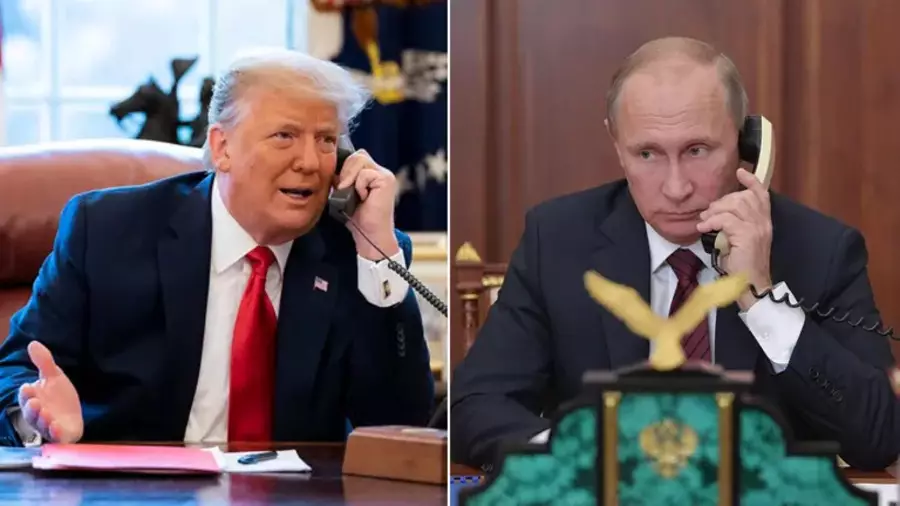 Путин и Трамп проведут телефонный разговор в понедельник