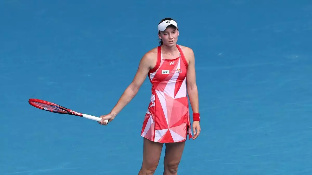 Елена Рыбакина WTA рейтингінде тағы да төмендеді