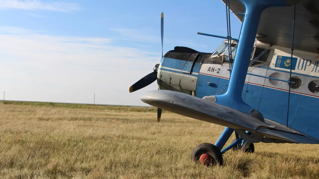 Қызылорда облысында Ан-2 ұшағы шұғыл қону жасады