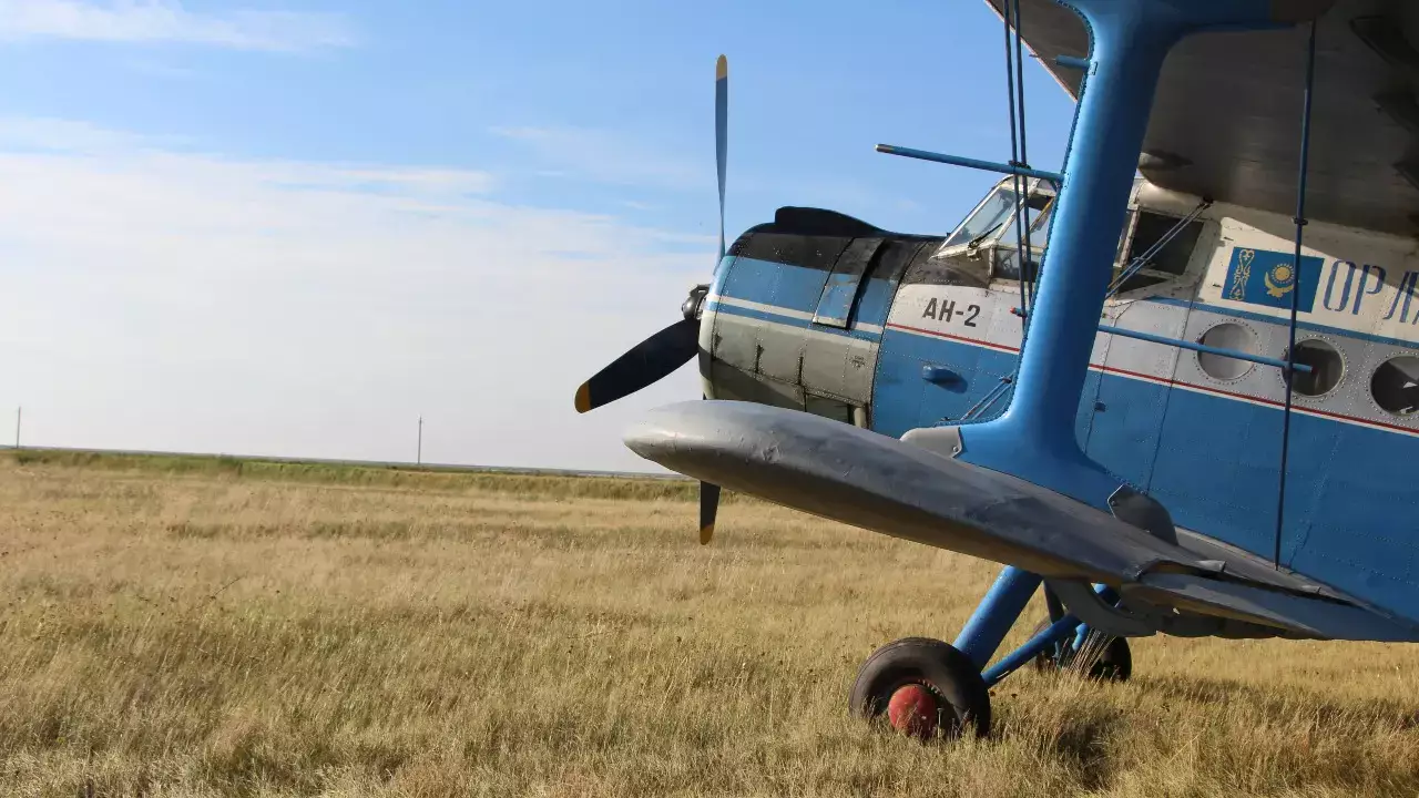 Қызылорда облысында Ан-2 ұшағы шұғыл қону жасады