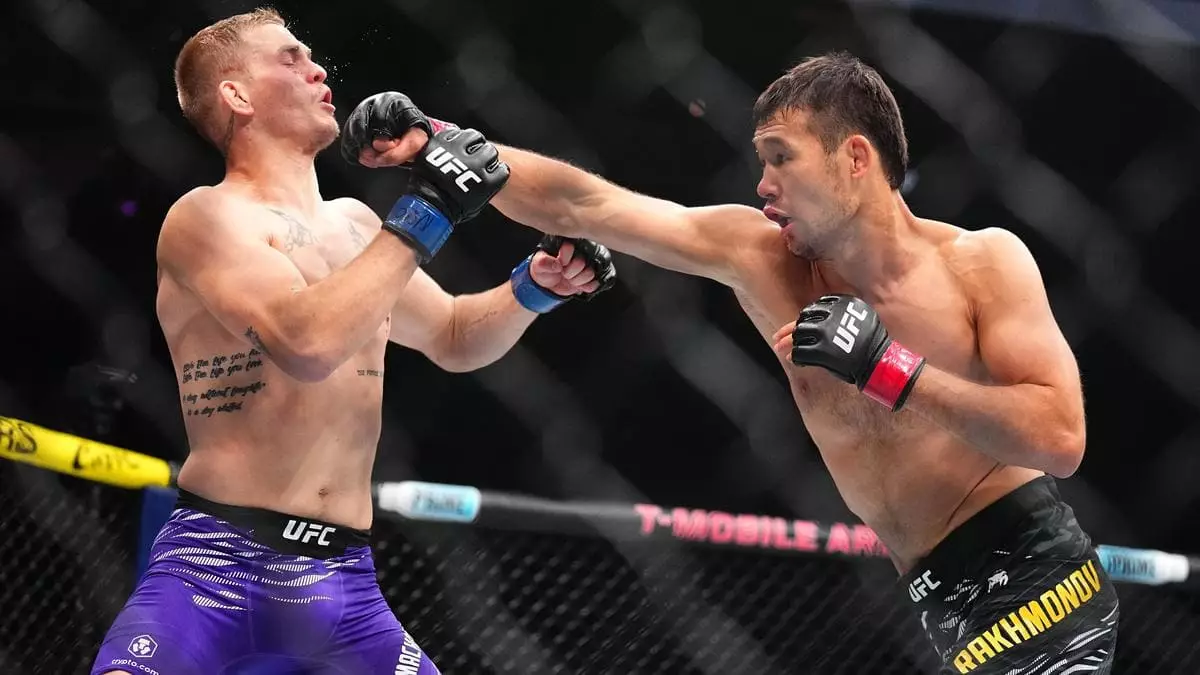 UFC жұлдызы Шавкат Рахмоновқа шүйлікті