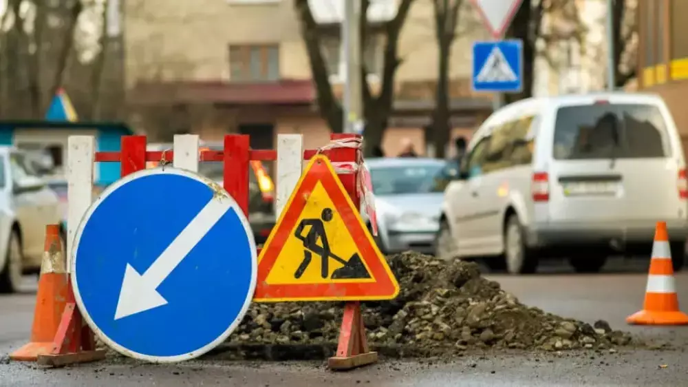 Одну из улиц, ведущих к аэропорту Алматы, закроют на ремонт
