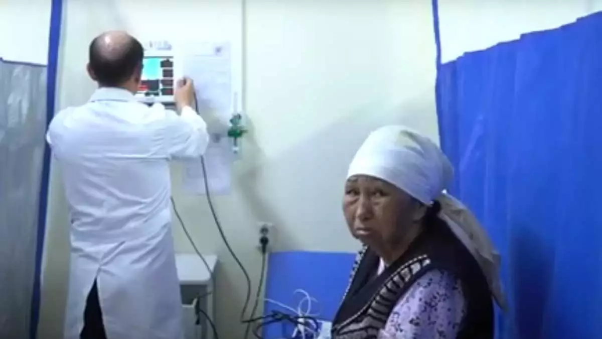 Емші егде жастағы әжені балғамен аяусыз ұрып, белін сындырып жіберген (ВИДЕО)