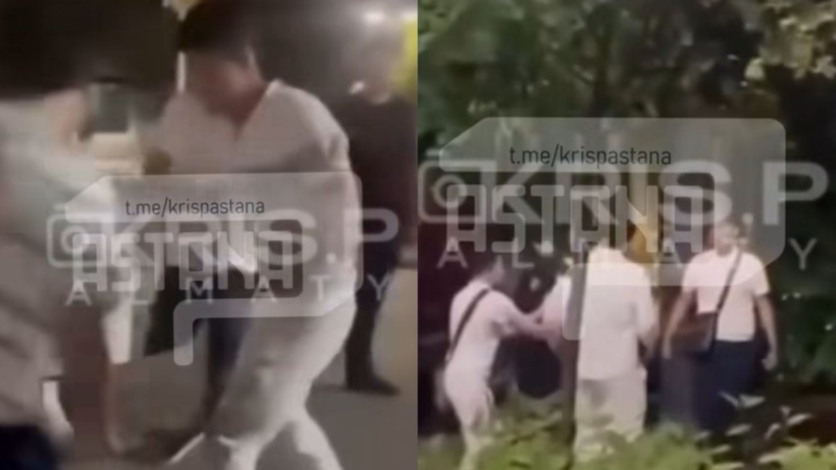 Алматыдағы Арбатта жастар жаппай төбелес шығарған (ВИДЕО)