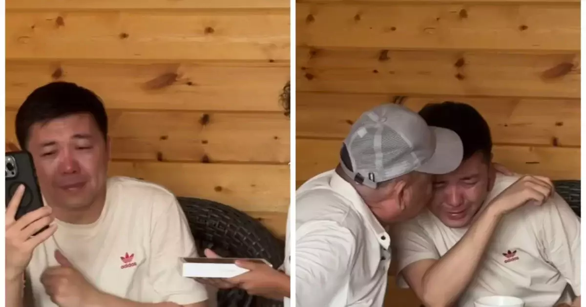 «Жыламау мүмкін емес»: Әзілкеш Арман Жаналиевтың ұлы ерекше сыйлық жасады (ВИДЕО)