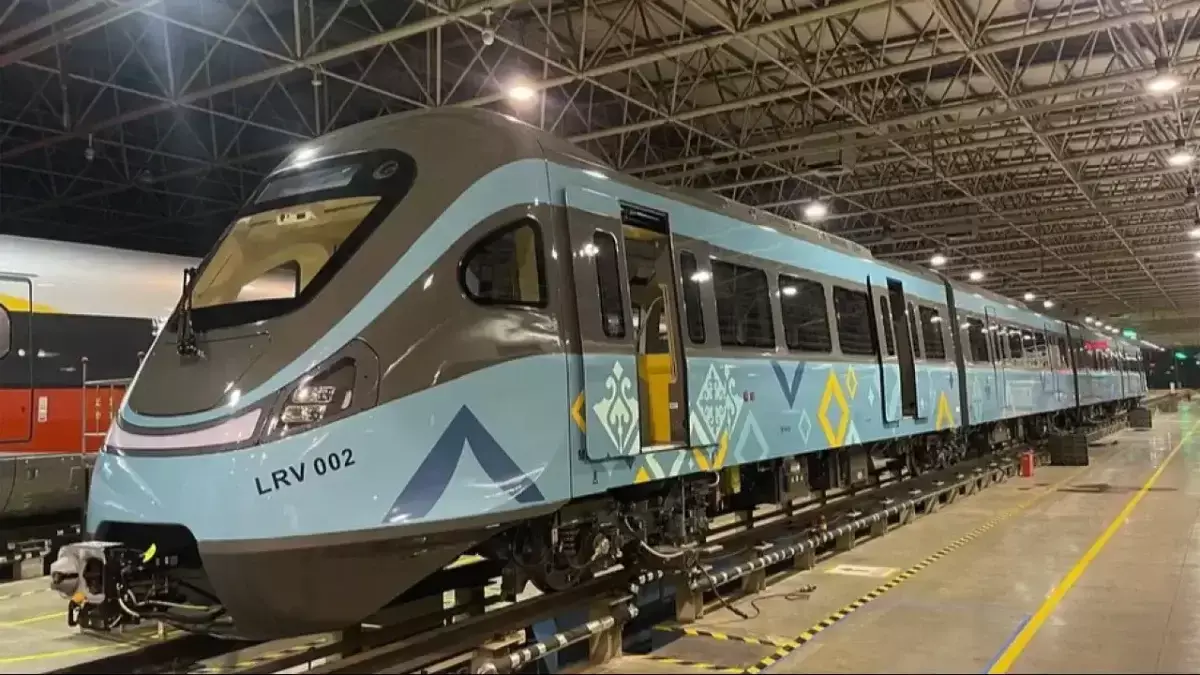 LRT в Астане: из Китая отправили первые поезда