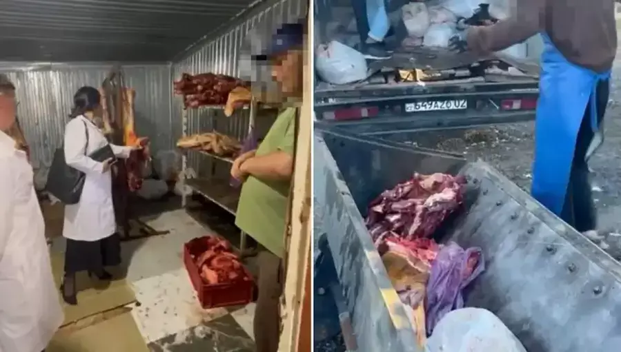Астанада жасырын ет цехы анықталды