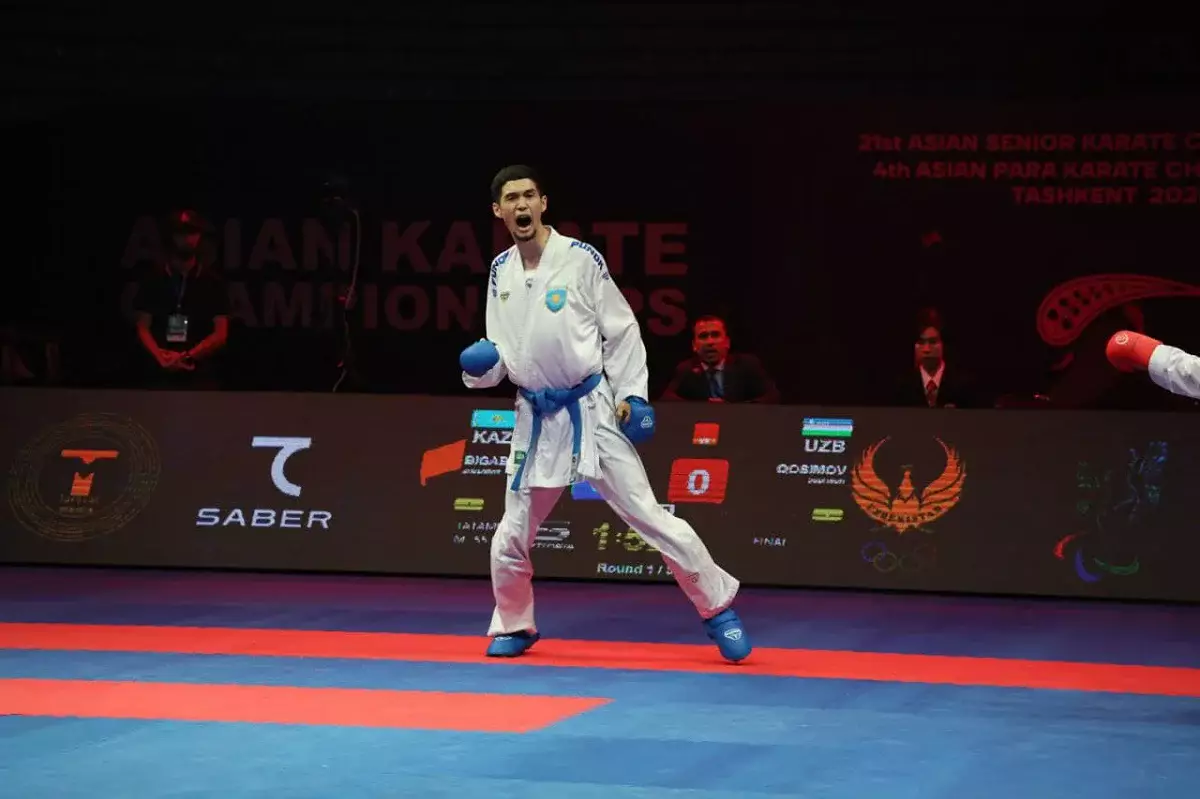 Каратэден Жоламан Биғабыл Азия чемпионы атанды