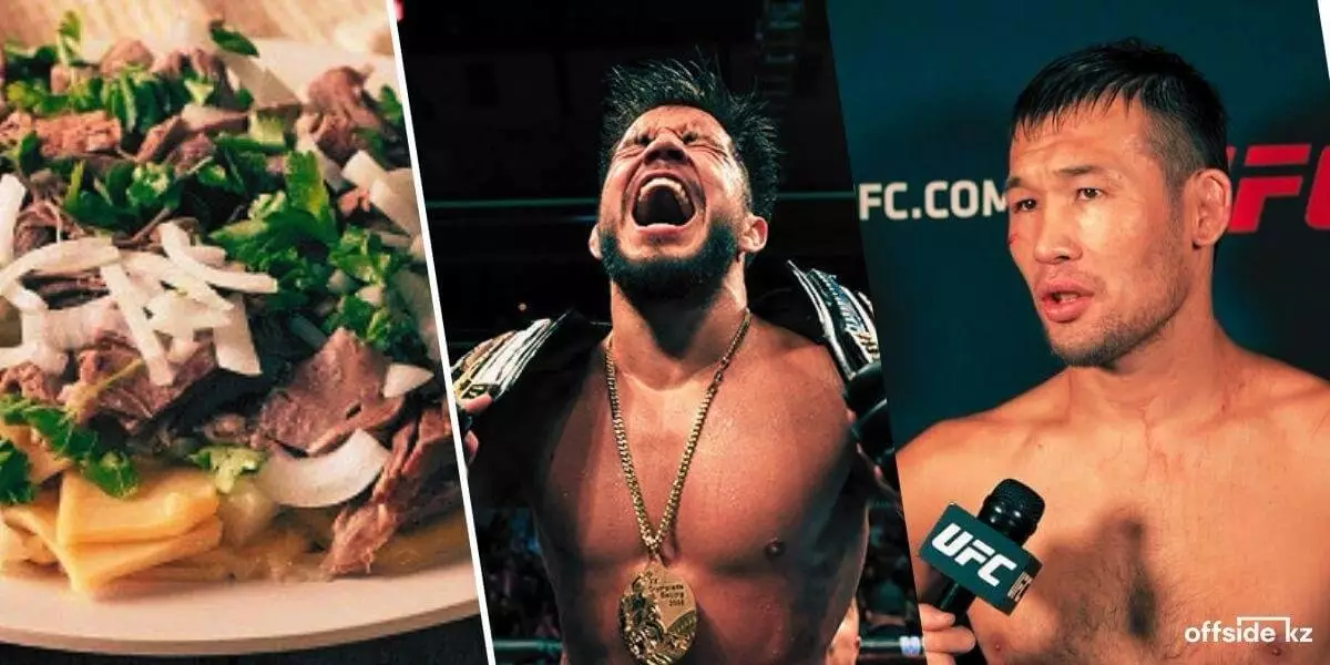Чемпион UFC поел бешпармак и обратился к Рахмонову (видео)