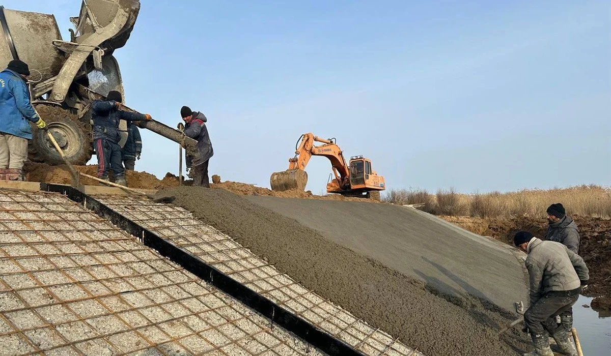 Салынғаннан бері 58 жыл өткен - Киров су қоймасы бірінші рет жөнделіп жатыр