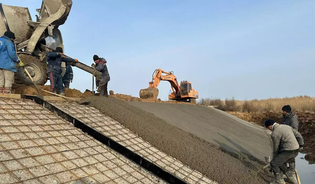 Салынғаннан бері 58 жыл өткен - Киров су қоймасы бірінші рет жөнделіп жатыр