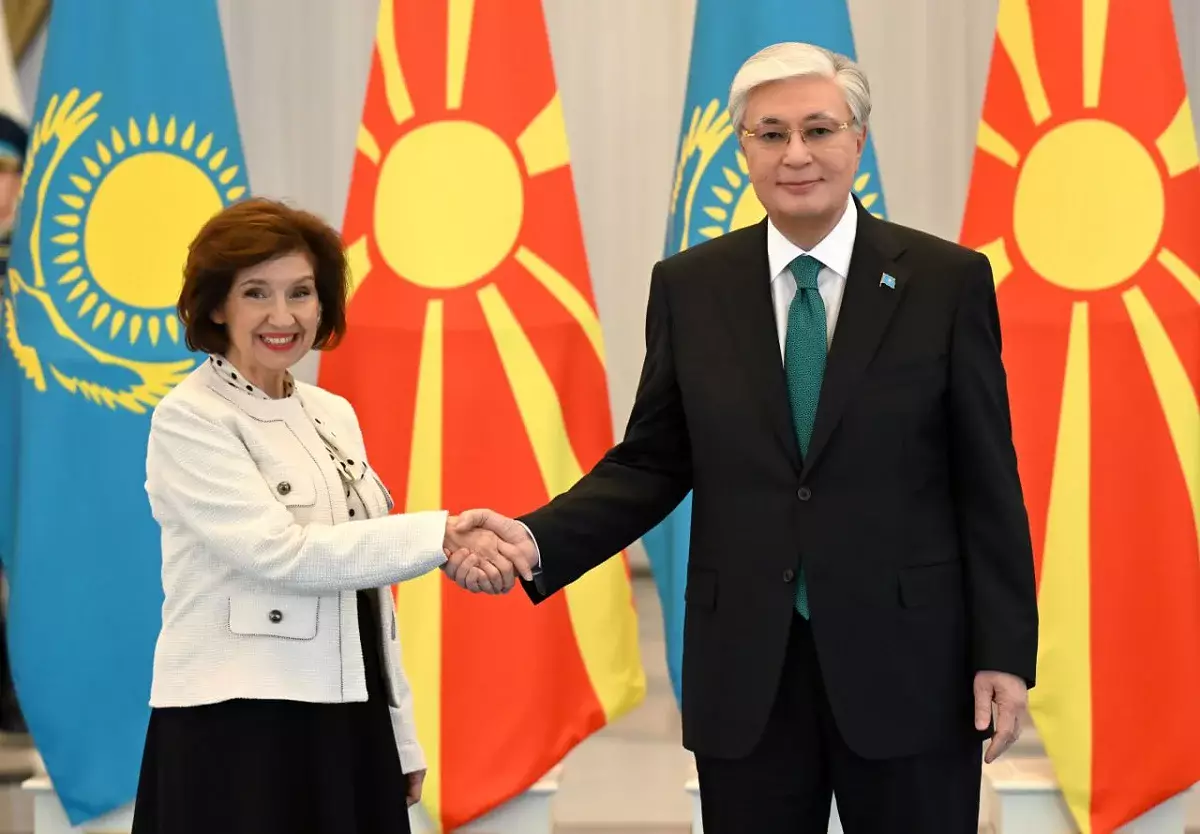 Қасым-Жомарт Тоқаев Солтүстік Македония президентімен кездесті