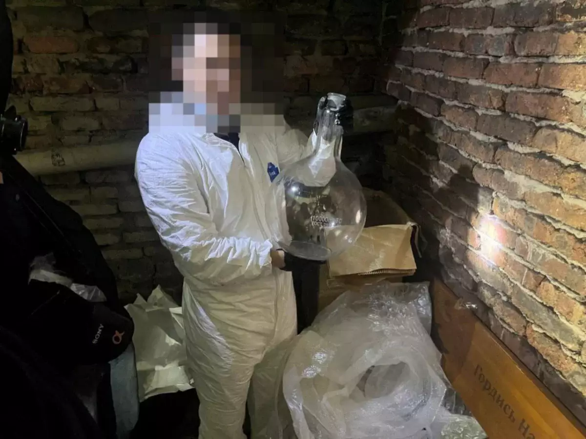 В Акмолинской области ликвидирована крупная нарколаборатория