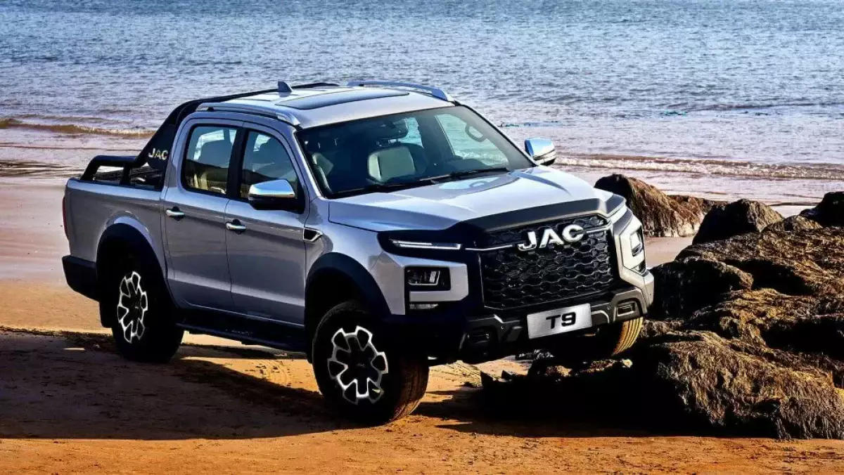 Китайский пикап JAC T9 обошел Toyota и Isuzu в гонке на выносливость