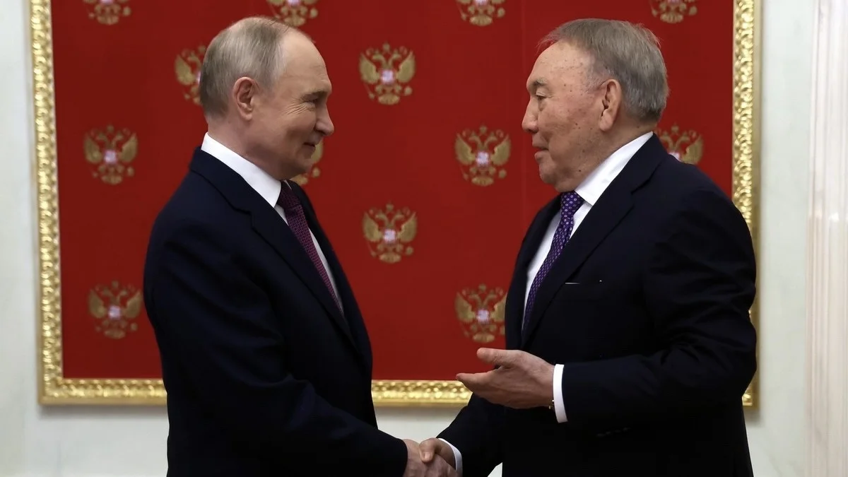 Назарбаев Мәскеуде Путинмен кездесті