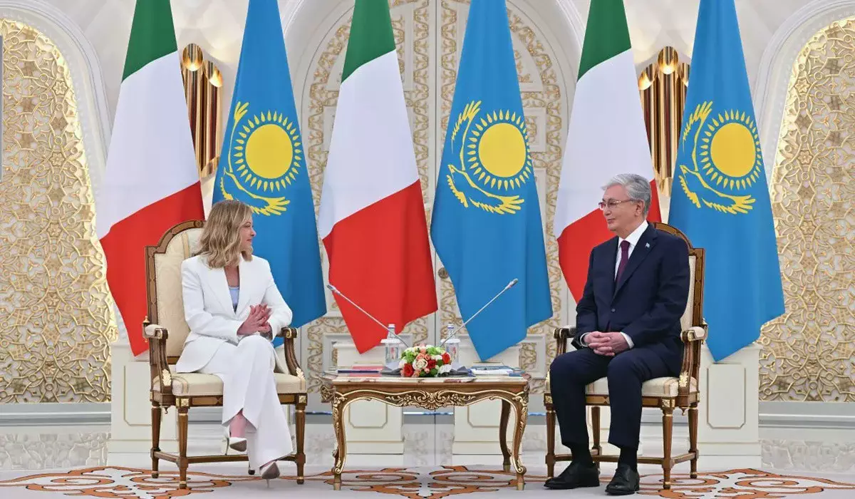Италия премьер-министрі Тоқаевқа: бізге диалог қажет екенін өзіңіз де жақсы түсінесіз