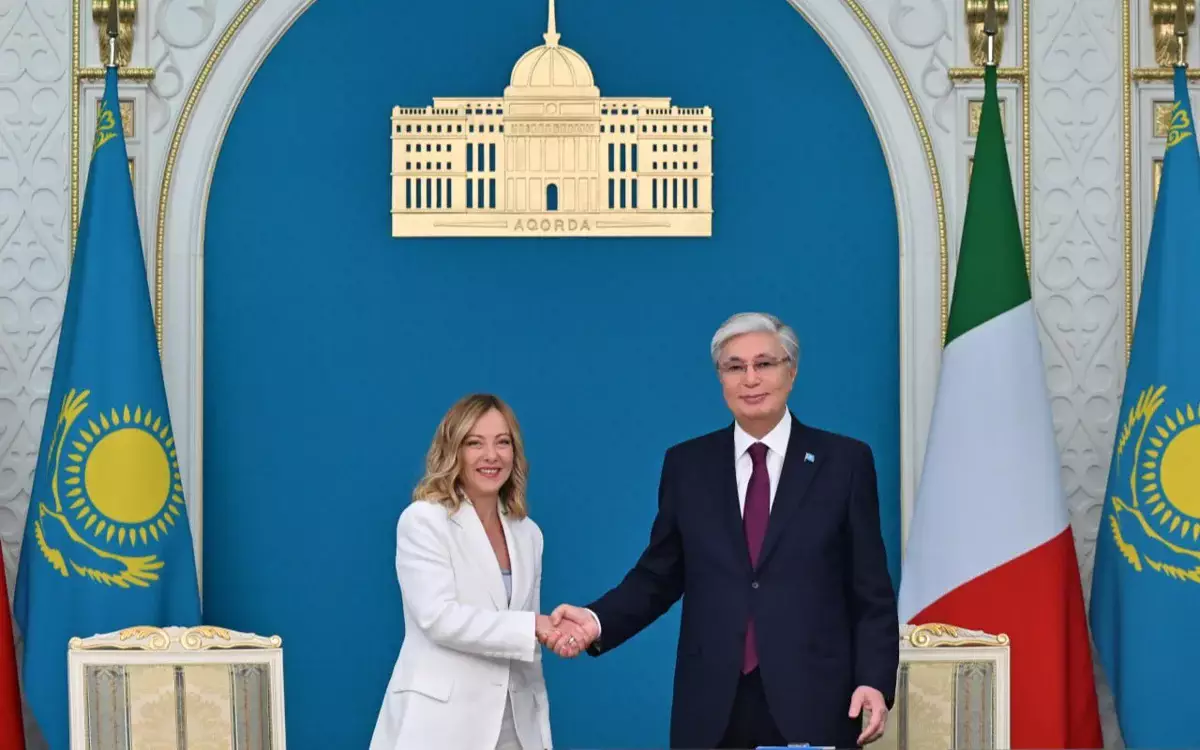 Қазақстан мен Италия арасында бірқатар құжатқа қол қойды