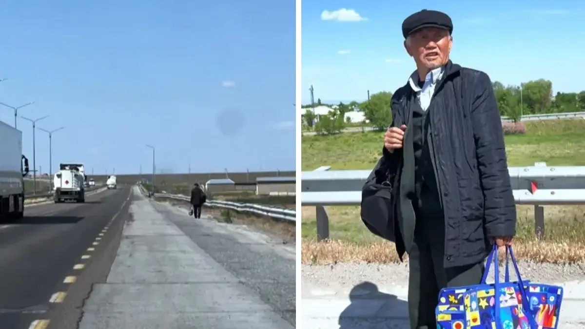 "Зейнетақысын балалары алып алған". Жолда қалған зейнеткерге қатысты тың дерек шықты