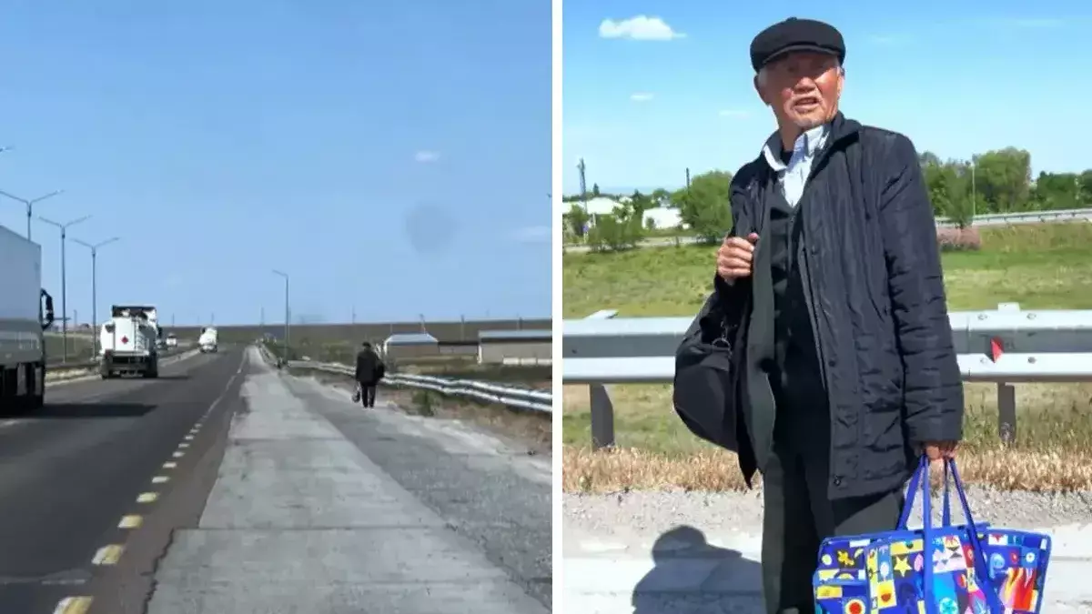 "Зейнетақысын балалары алып алған". Жолда қалған зейнеткерге қатысты тың дерек шықты