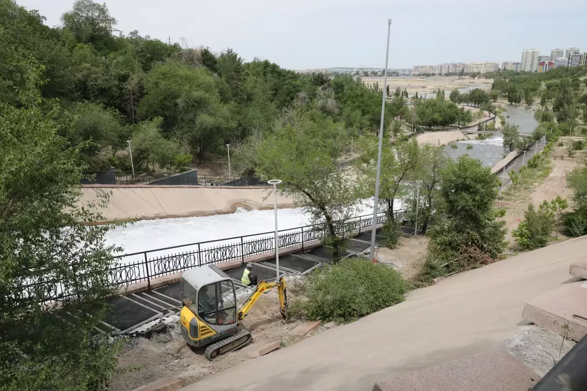 Қайта жаңғырту: Сайран көлін суға толтыру дайындығы басталды
