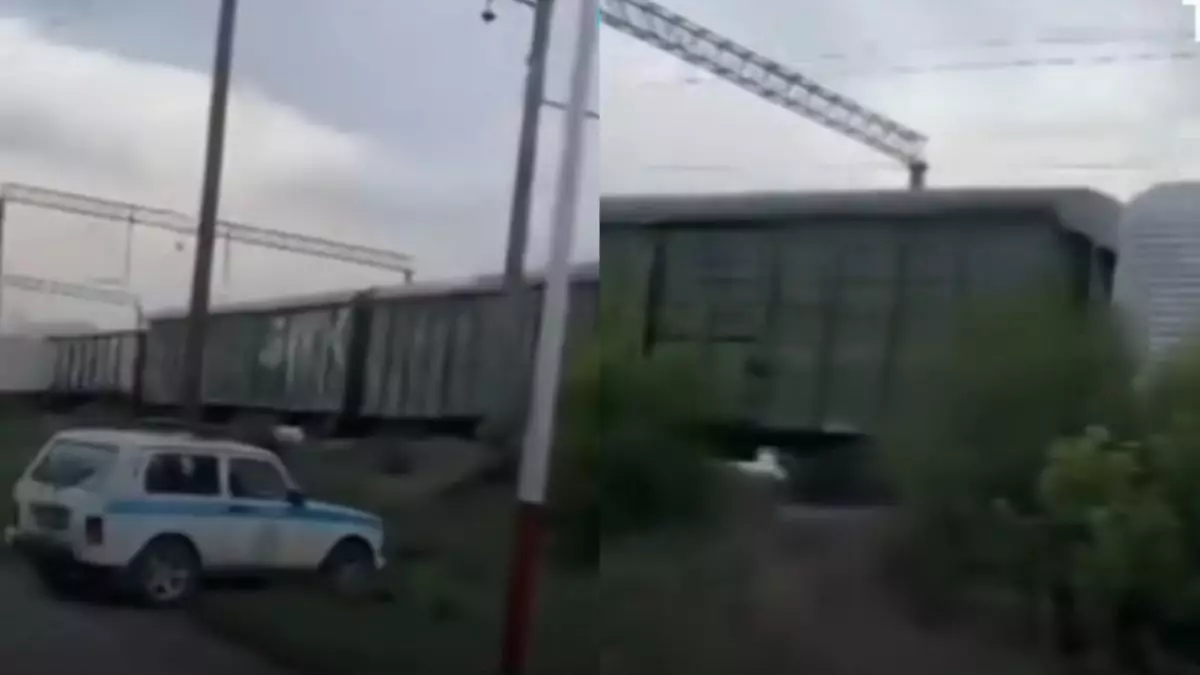 Қарағанды облысында екі жасар баланы пойыз қағып кетті (ВИДЕО)