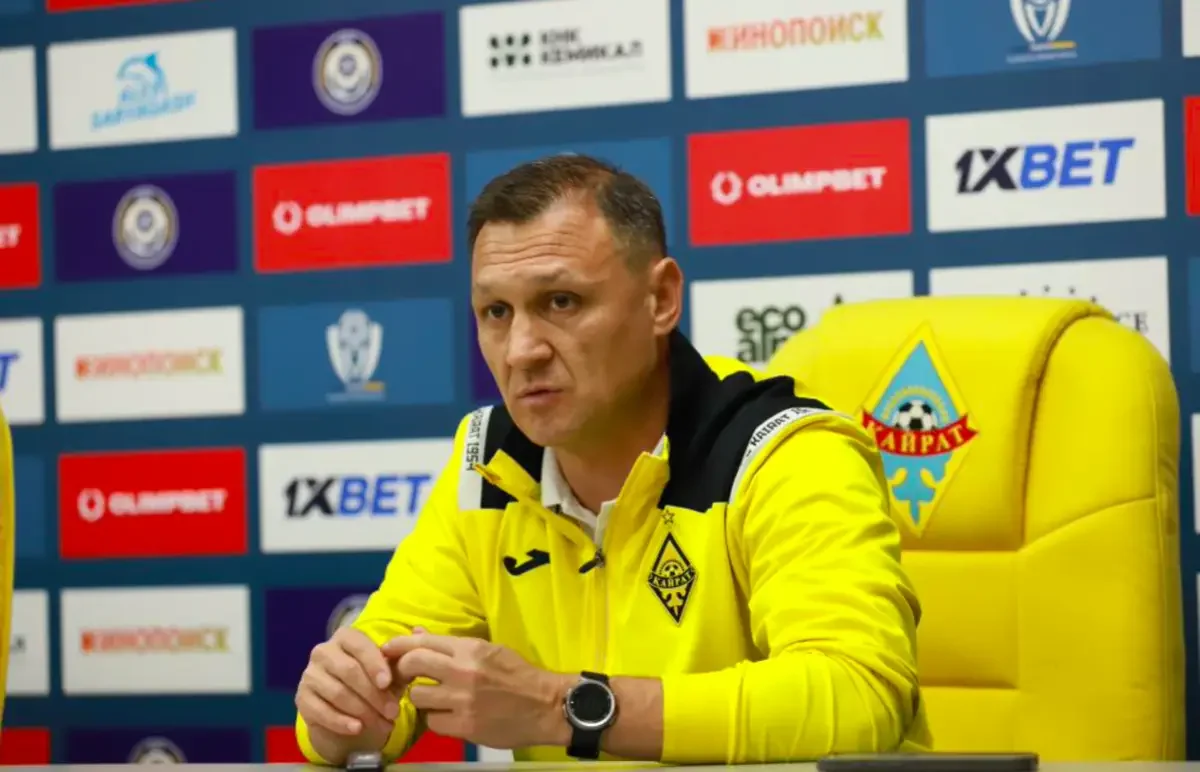 «Қайраттың» бас бапкері бейәдеп сөз айтқаны үшін айыппұл арқалады (ВИДЕО)