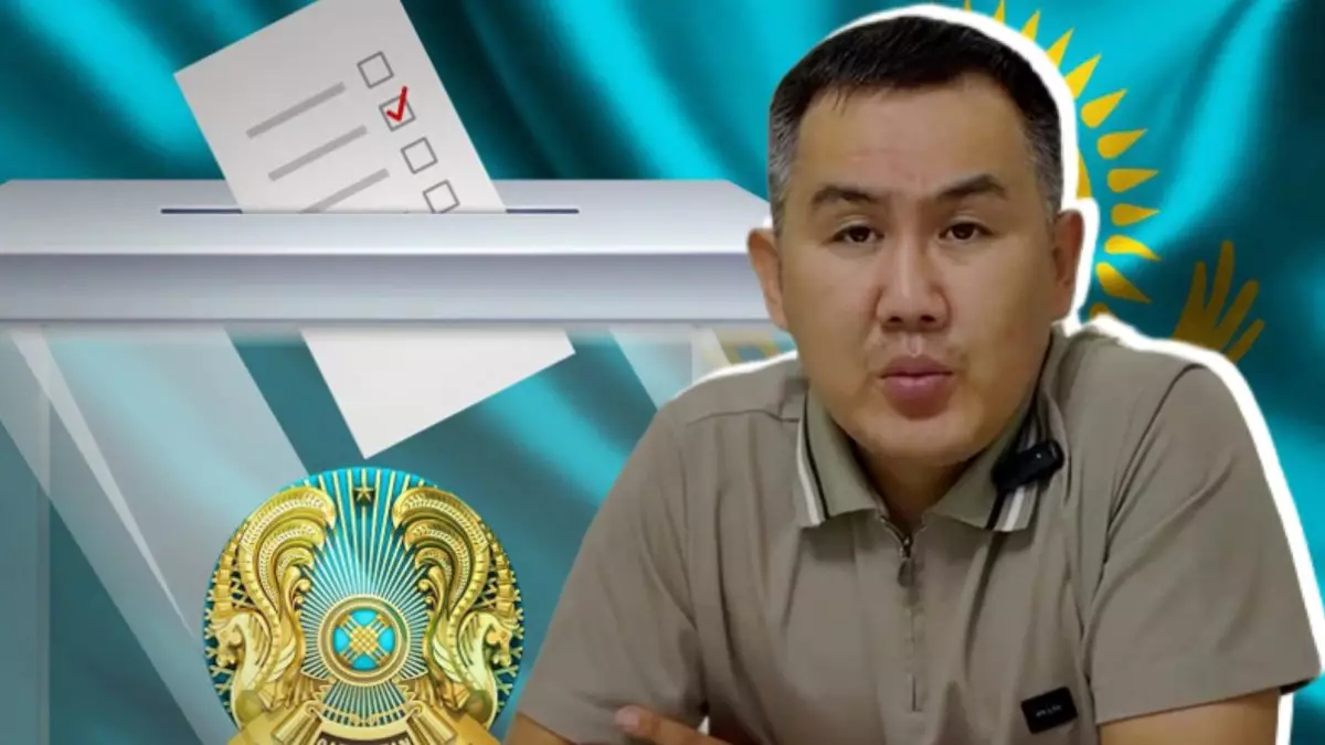 Үржарда әкім сайлауына түскен азамат өзіне қысым көрсетіліп жатқанын мәлімдеді