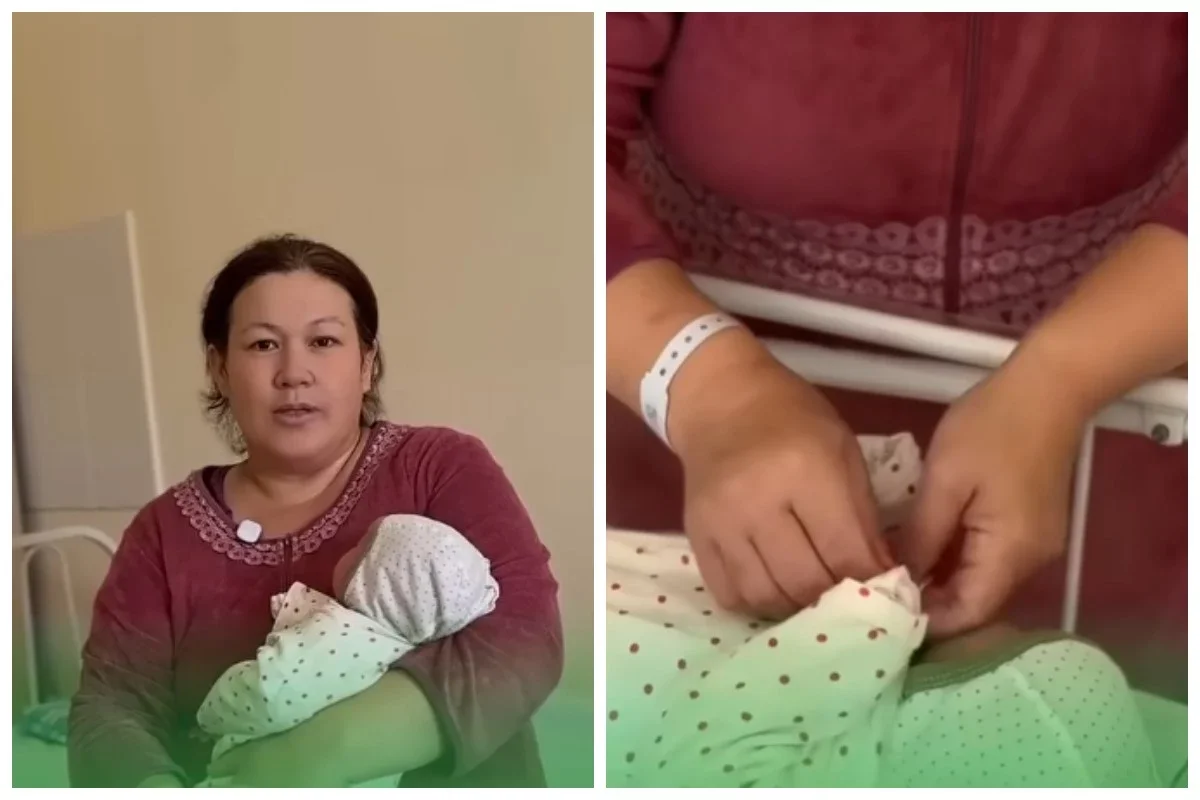 Маңғыстауда 35 жастағы келіншек 12-сәбиін дүниеге әкелді (ВИДЕО)