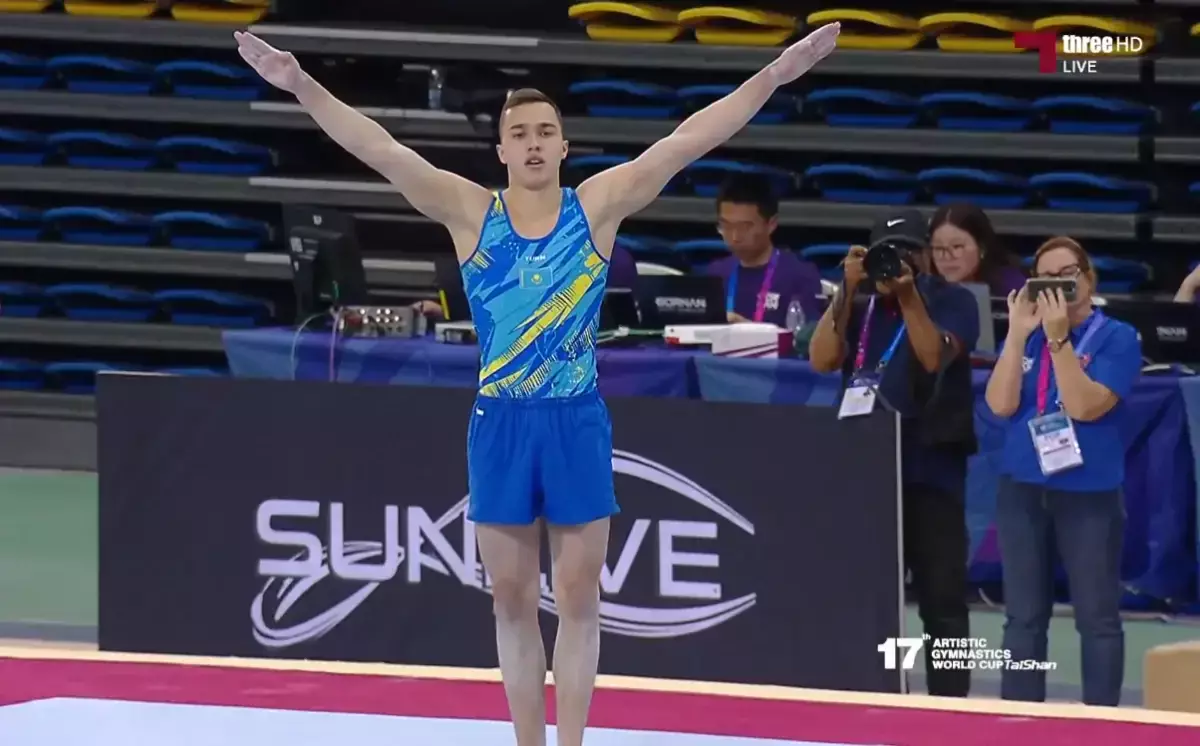 Милад Карими спорттық гимнастикадан Азия чемпионатында күміс жүлде иеленді