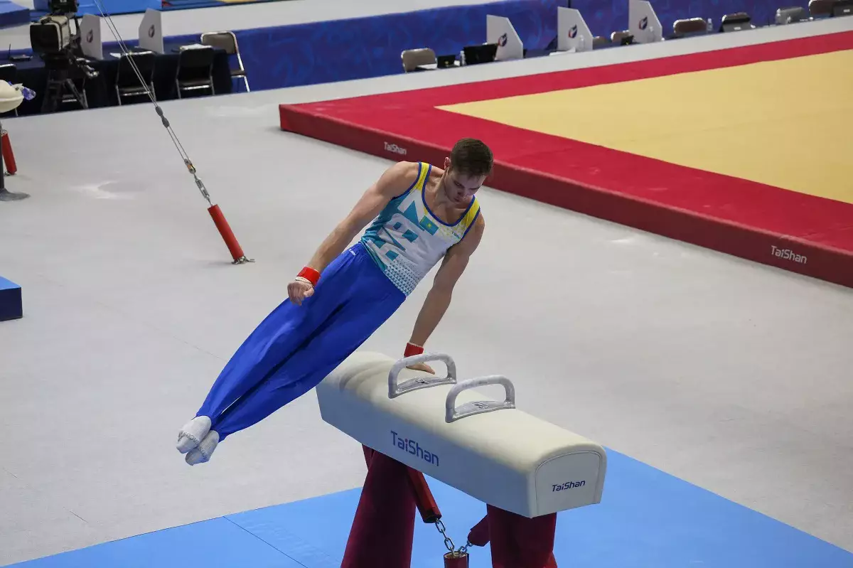 Спорттық гимнастика: Нариман Құрбанов Азия чемпионы атанды