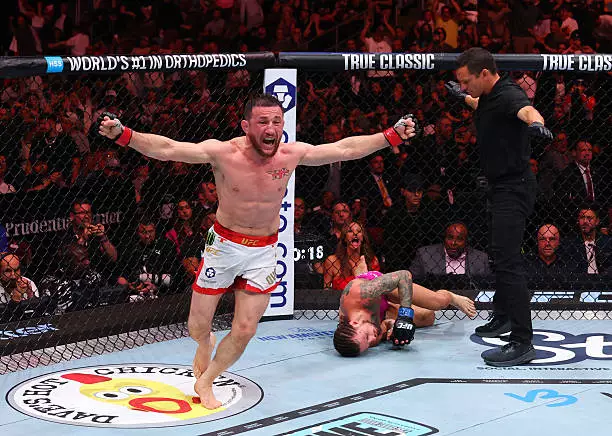 Мераб Двалишвили задушил Шона О’Мэлли и защитил титул на UFC 316