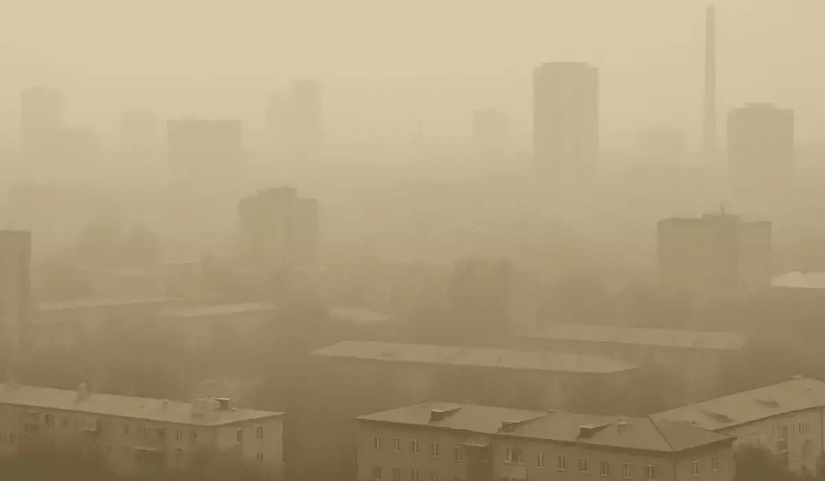 Сильное загрязнение воздуха ожидает жителей двух городов Казахстана