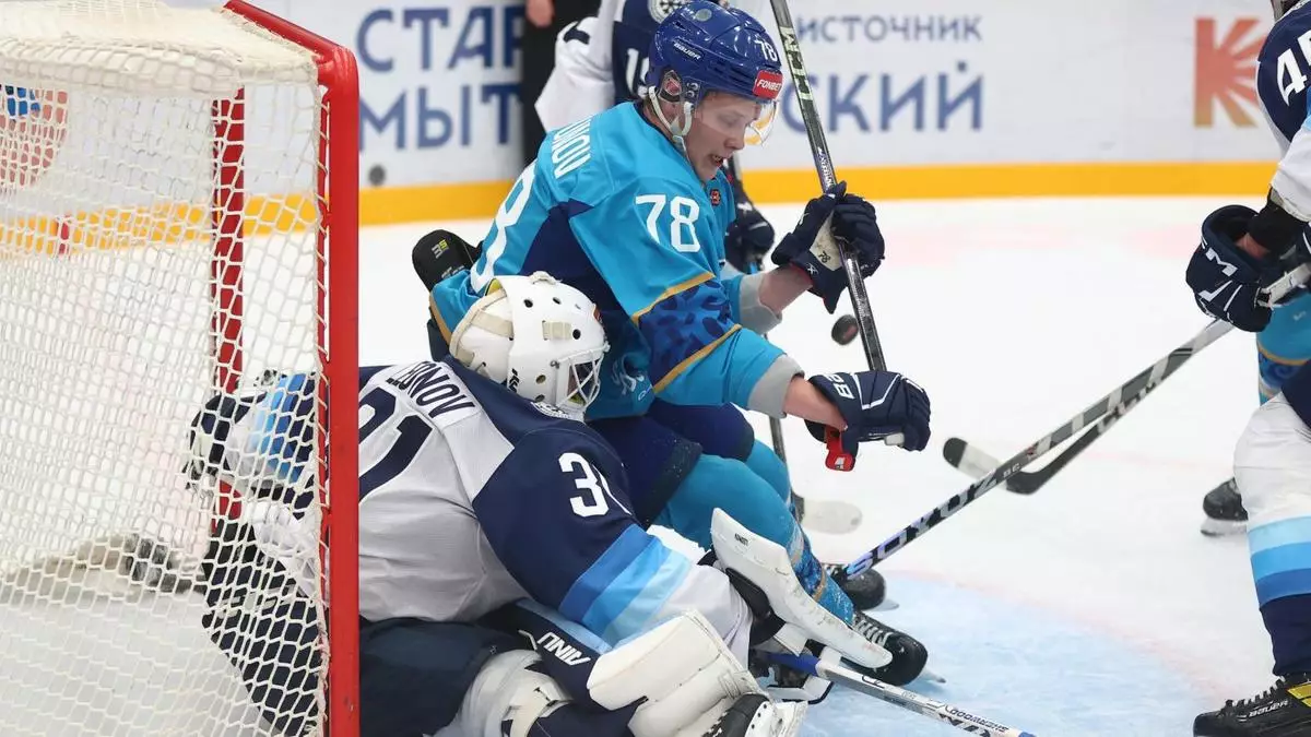 "Команда "Барыс" потерпела поражение во всех играх тура чемпионата КХЛ 3х3"
