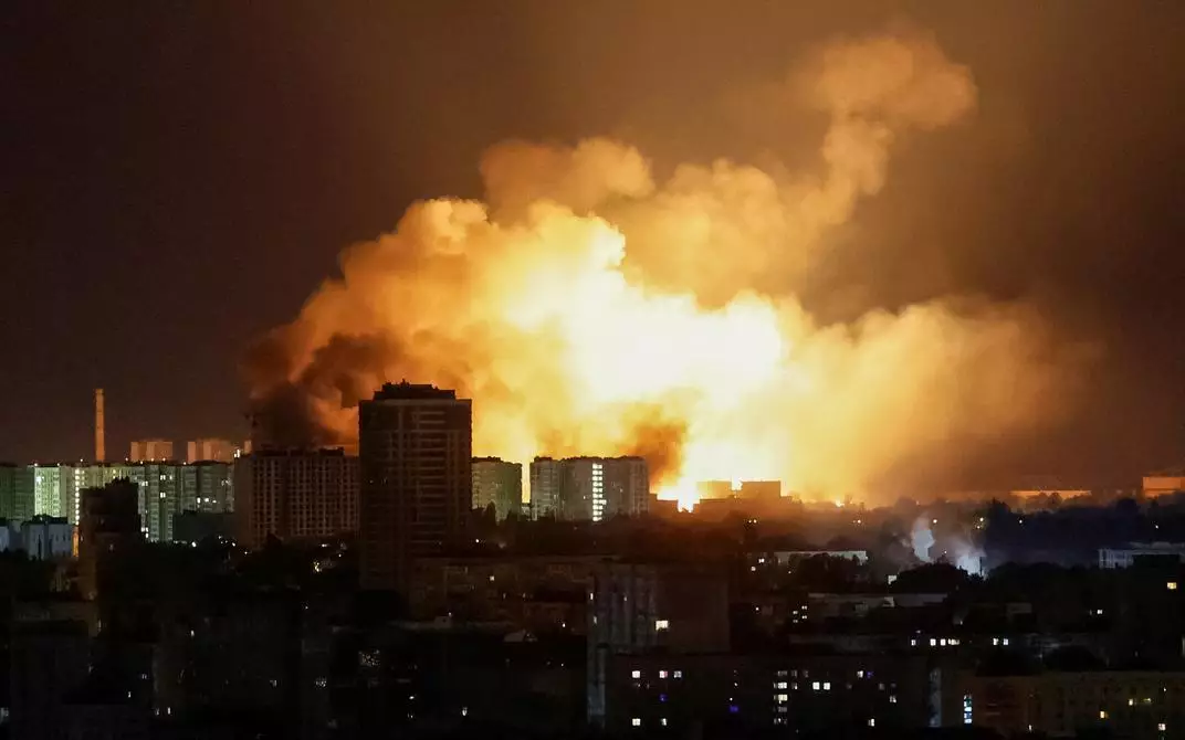 "Апокалипсис": Киев дрондардың ең ауқымды шабуылына ұшырады