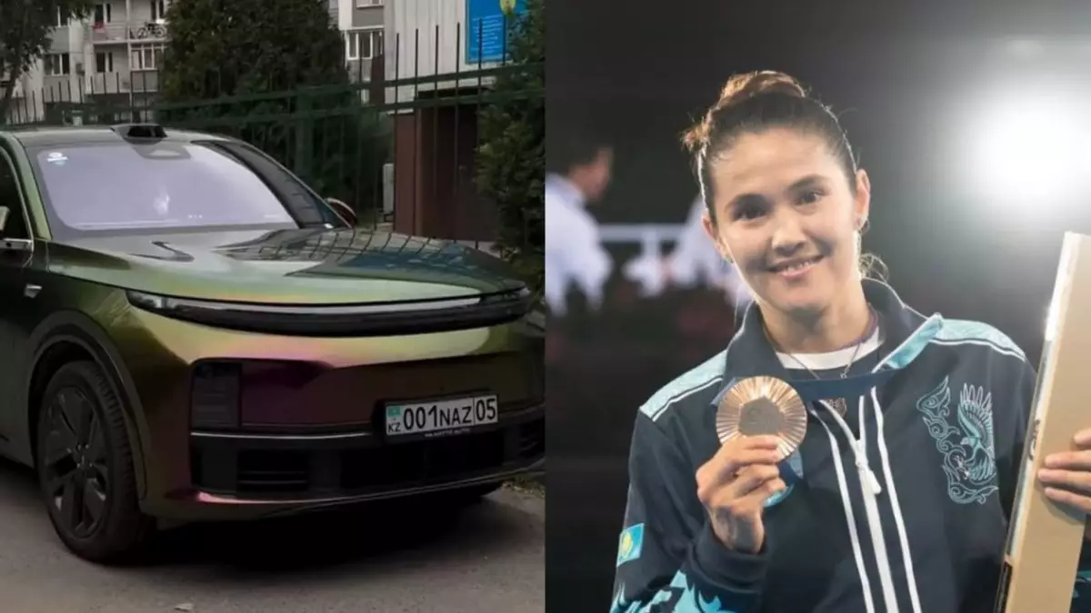 «Спорттағы мәртебесін көрсетеді»: Назым Қызайбайдың су жаңа көлігі талқыға түсті (ФОТО)