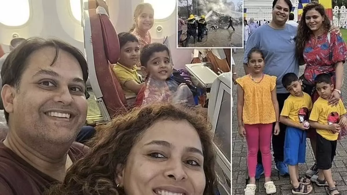 Трагедия в небе: семья врачей с тремя детьми погибла в катастрофе Air India