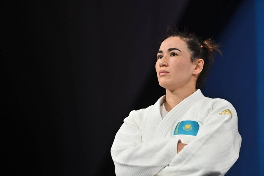 Дзюдошы Әбиба Әбужақынова – Әлем чемпионатының күміс жүлдегері